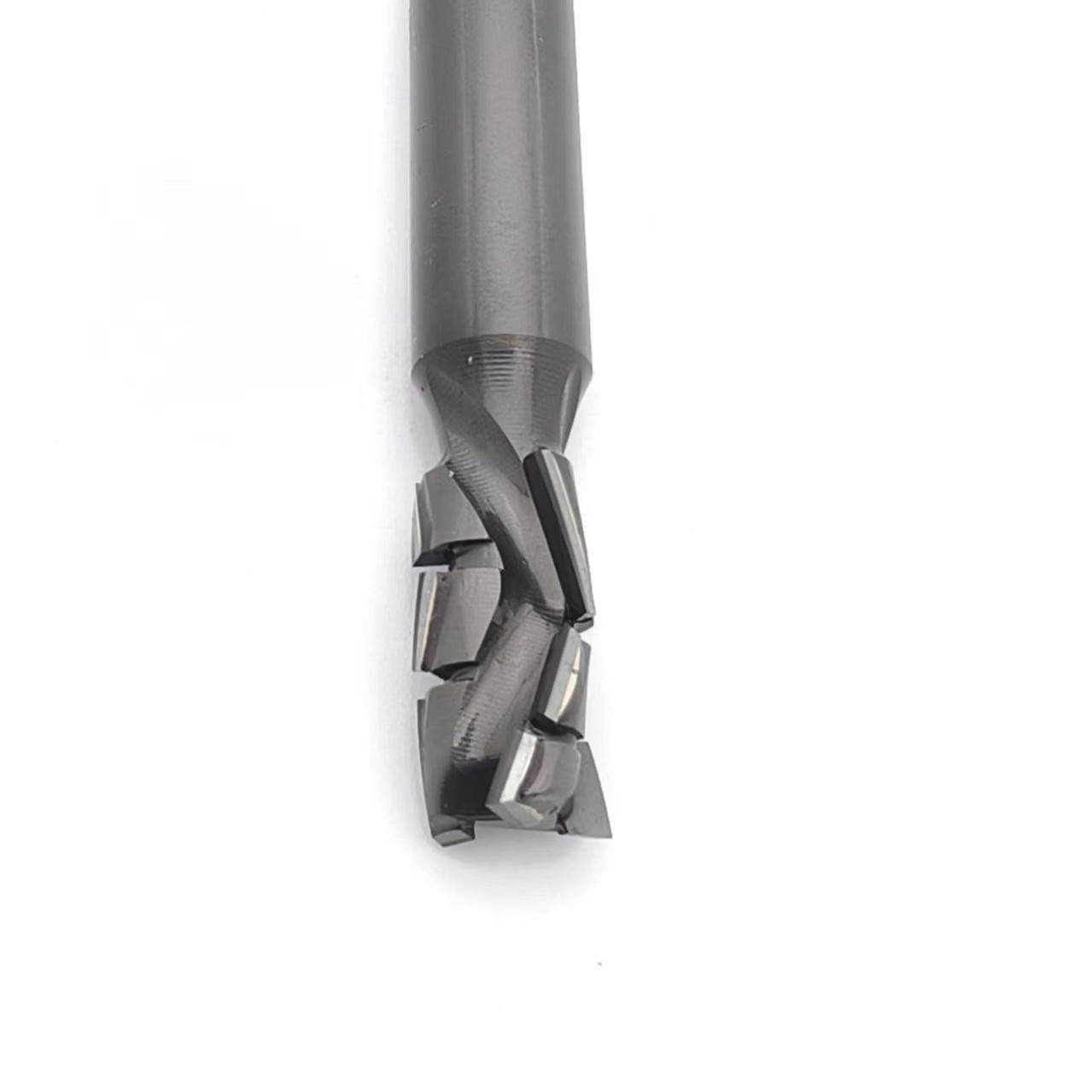 DiZiK HS053 PCD Nesting Router Bit - Diamond Super Nesting Bits for Woodworking, Cutting Edge Close-Up