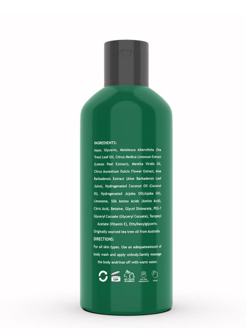Tea tree body wash