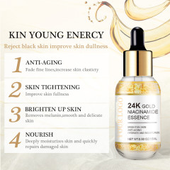 24K Gold Niacinamide Serum Collagen Face Serum