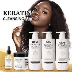 Keratin Body Wash Care Set