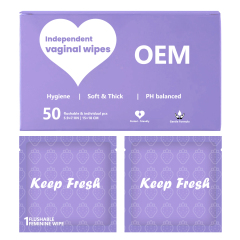 Feminine Individual Vaginal Wipes