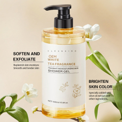 White Tea Fragrance Body Wash Care Set