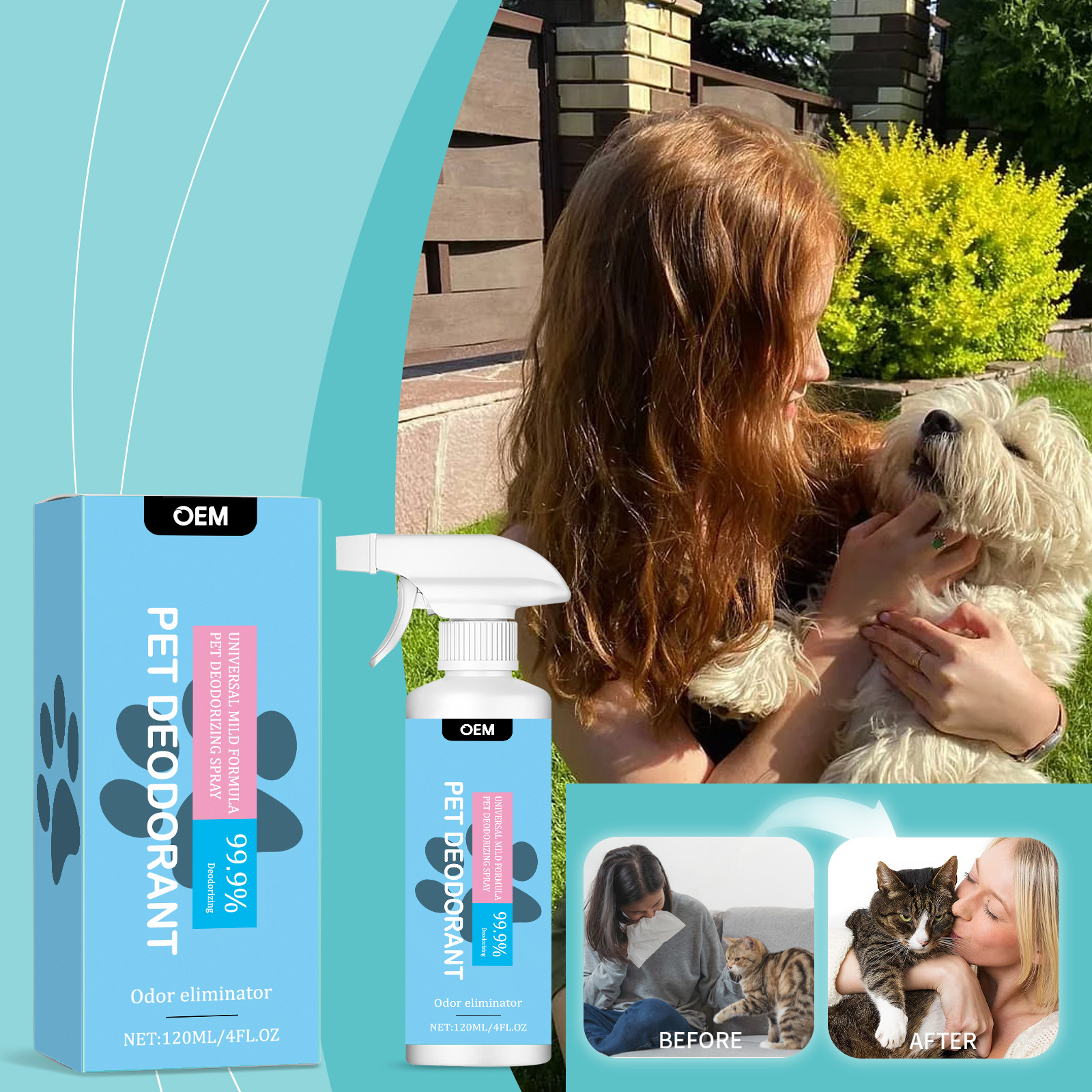 Pet Deodorant Spray