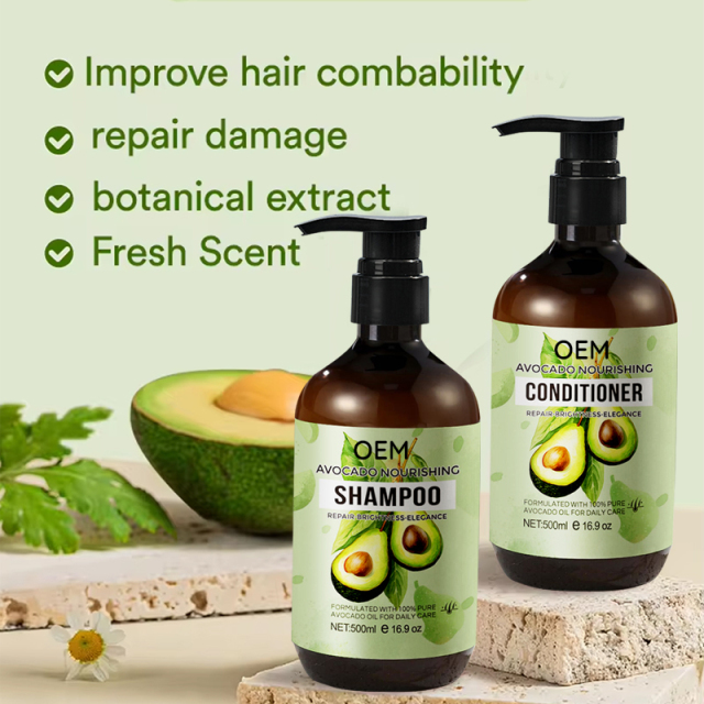 Avocado Nourishing Hair Care Set