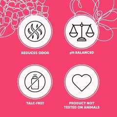 Feminine Body Spray Reduces Odor