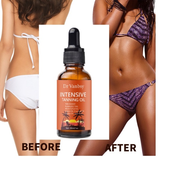 Tanning accelerator tanning kit(tanning oil, tanning accelerating lotion, tanning gel, after-tan body lotion)