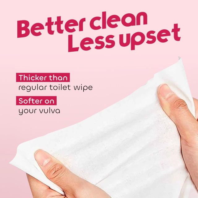 Feminine Individual Vaginal Wipes