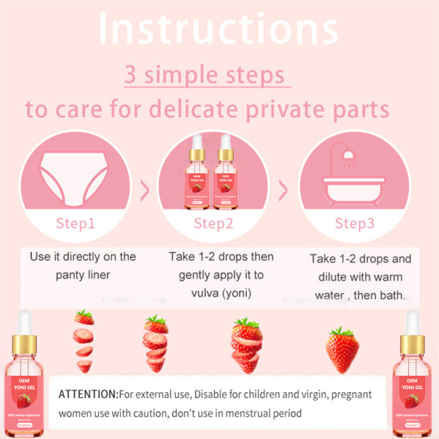 Natural Yoni Feminine Oil For Woman