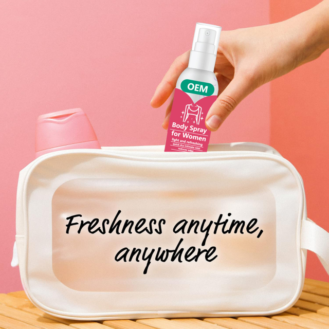 Feminine Body Spray Reduces Odor