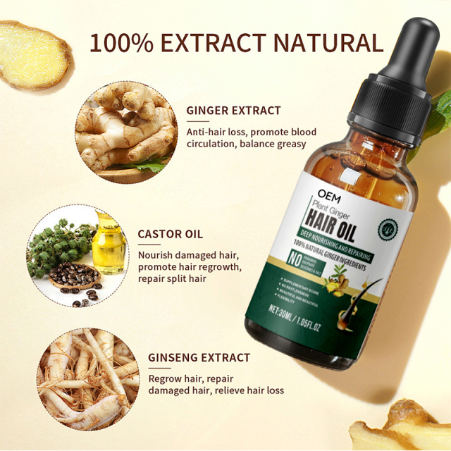 Plant Ginger Hair Care Set