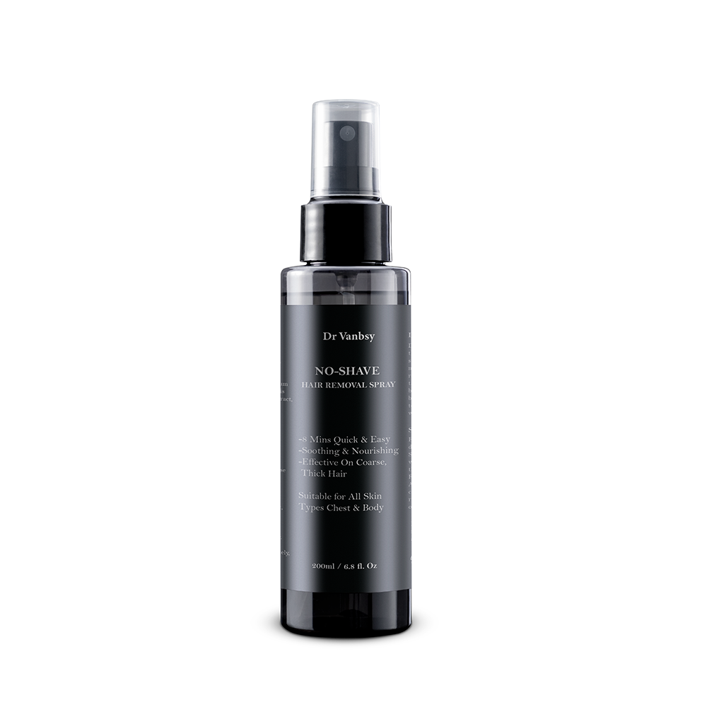 Men hair remove spray kit