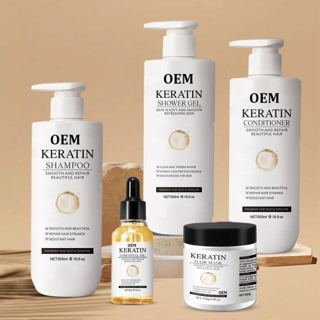 Keratin Body Wash Care Set