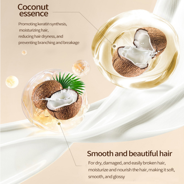 Coconut Body Wash Care Set