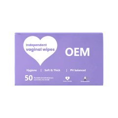 Feminine Individual Vaginal Wipes