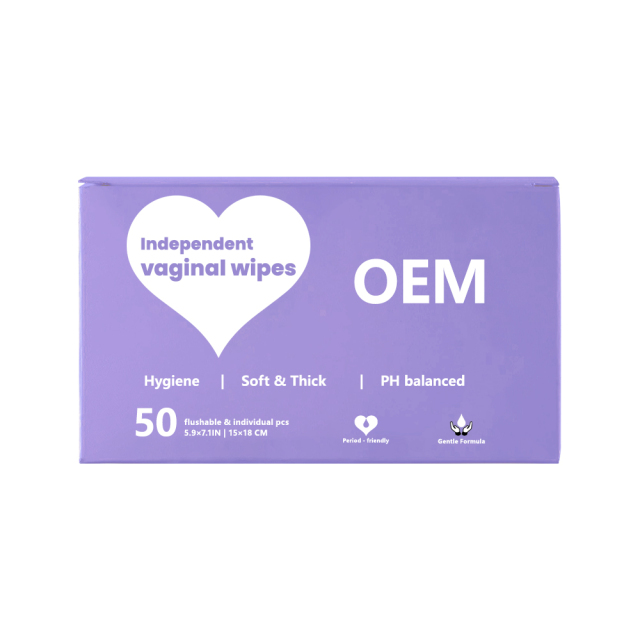 Feminine Individual Vaginal Wipes