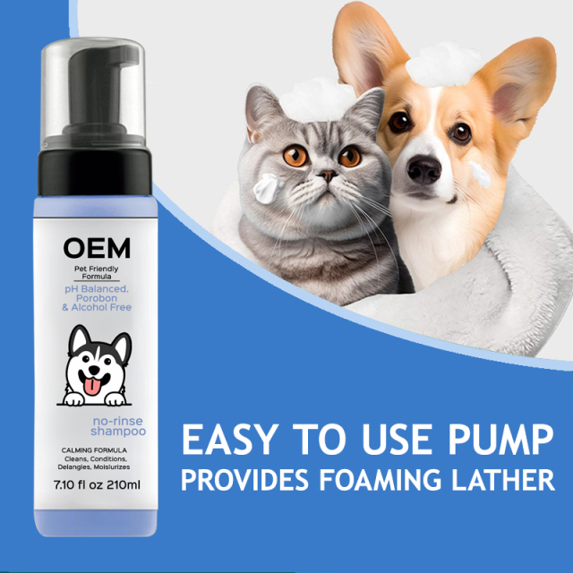 Pet Friendly Waterless No Rinse Shampoo