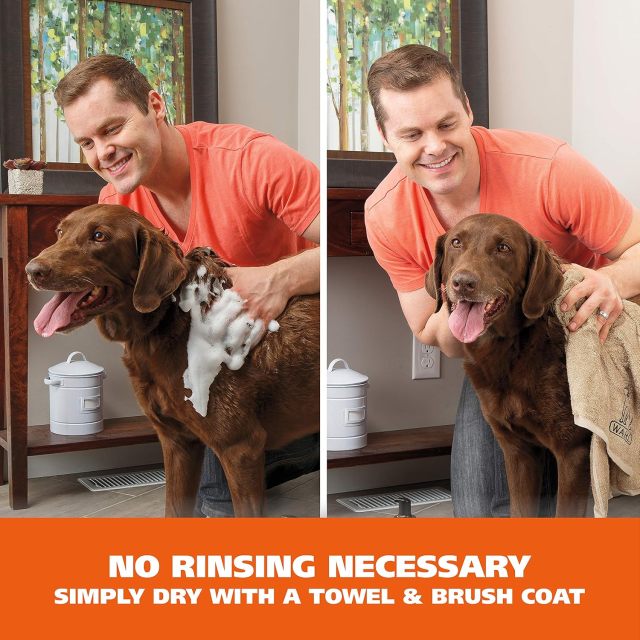 Pet Friendly Waterless No Rinse Shampoo