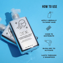 Frizz-Free and Shiny Hair Supernatural Spray