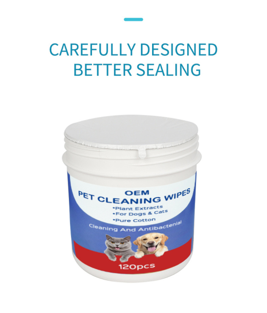 Pet Clean Tear Stain Eye Wipes