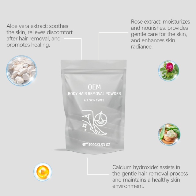 Body Hair Removal Wax Powder