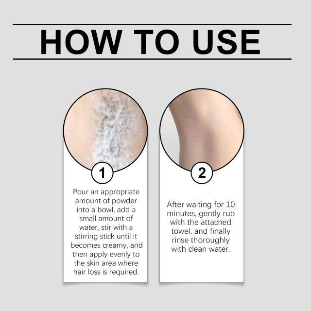 Body Hair Removal Wax Powder