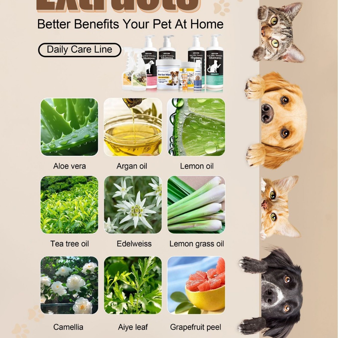 Pet Natural Argan Grooming  Oil