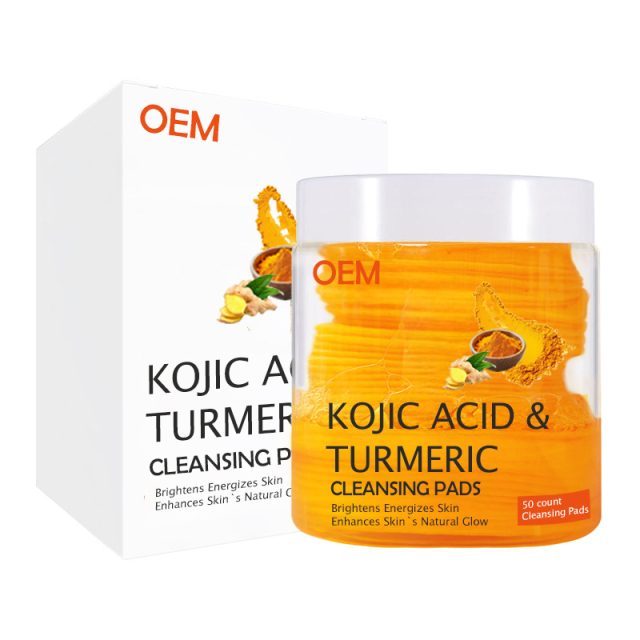 Kojic Acid & Tumeric cleansing Pads