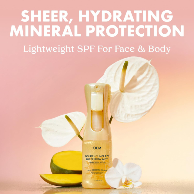 Goldem Sunglaze Sheer Body Mist