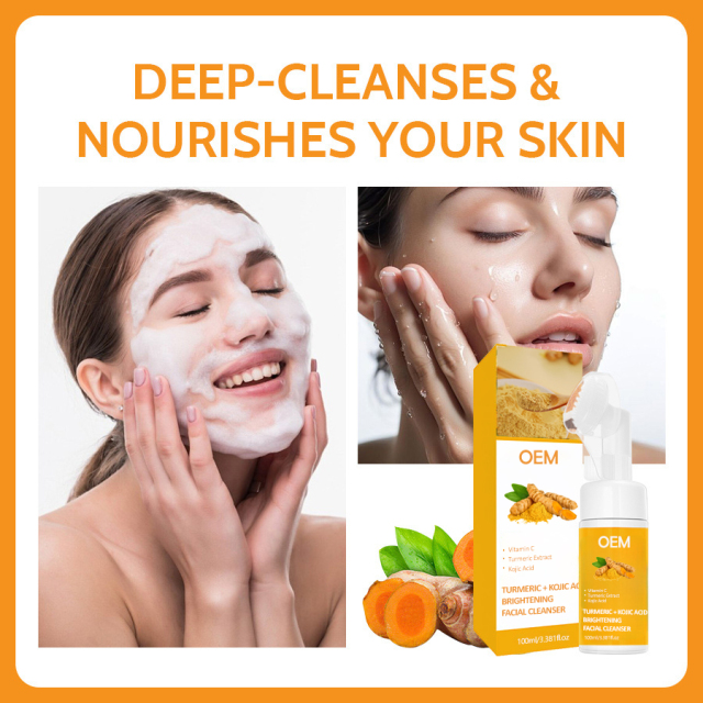 Turmeric Mousse Facial Cleanser