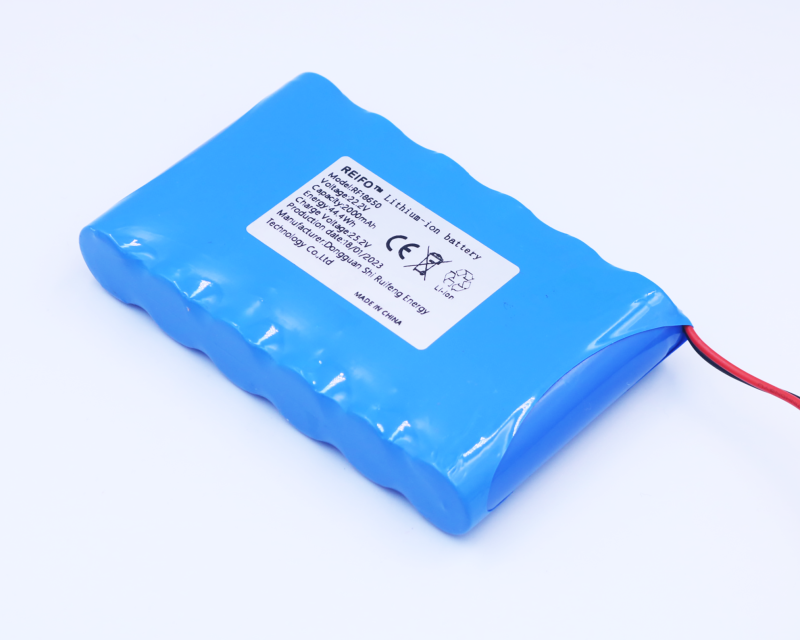 Rechargeable 24V Li-ion battery pack 18650 2000mAh 6S1P