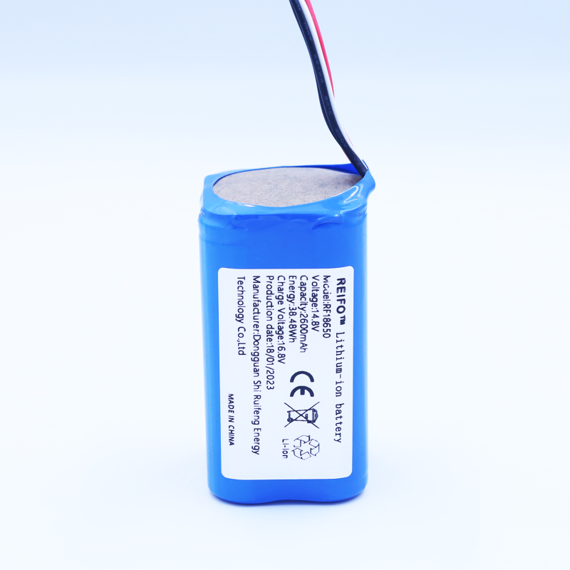 Rechargeable 14.8V Li-ion battery pack 18650 2600mAh 4S1P