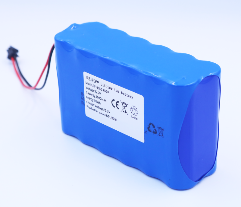 Rechargeable 24V Li-ion battery pack 18650 5000mAh 6S2P