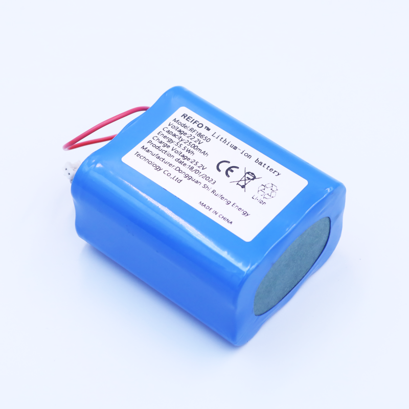 Rechargeable 24V Li-ion battery pack 18650 2500mAh 6S1P