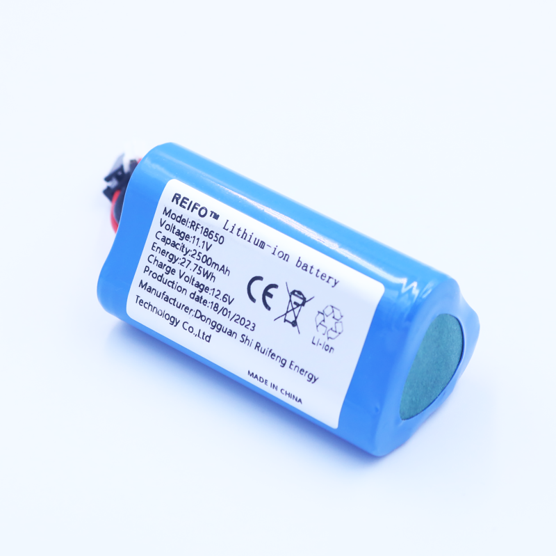 Rechargeable 11.1V Li-ion battery pack 18650 2500mAh 3S1P