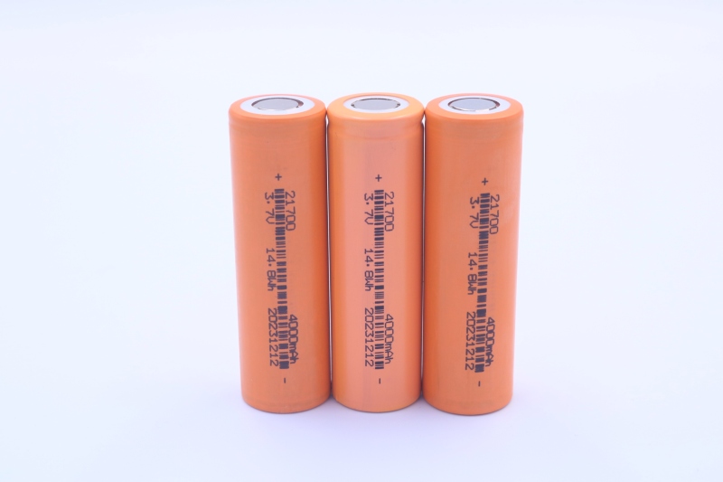 Rechargeable 3.7V Li-ion battery cell 21700 4000mAh