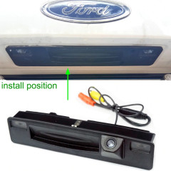 ZK-005 Boot Handle Rear Reverse Camera For Ford Focus Mk3 & Ford Fiesta Mk8