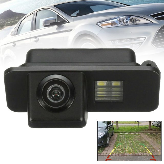 ZK-008 Ford Fiesta Focus Car Rear View Reverse backup Camera Number Plate Light