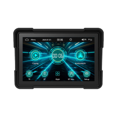 ZK-510 5  Inch Portable Motorcycle GPS Navigation Monitor Carplay Android Auto Waterproof