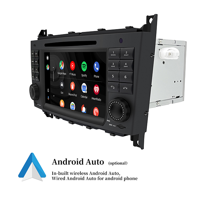 ZK-5812B Android Radio 7” Mercedes W209 C209 W219 C219 Multimedia Head Unit Wifi
