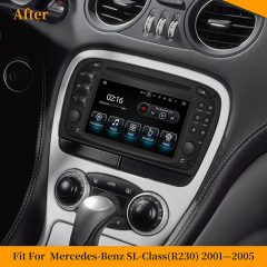 ZK-5817B 6.2" Mercedes SL SL350 R230 Car Stereo Wireless Carplay Auto