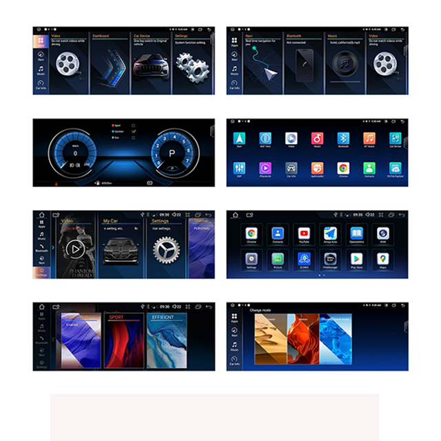 ZK-1020B 12.3" BMW 5er F20 Stereo Multimedia Head Unit Carplay Auto SWC Wifi IPS DSP