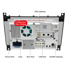 ZK-5812B Android Radio 7” Mercedes W209 C209 W219 C219 Multimedia Head Unit Wifi