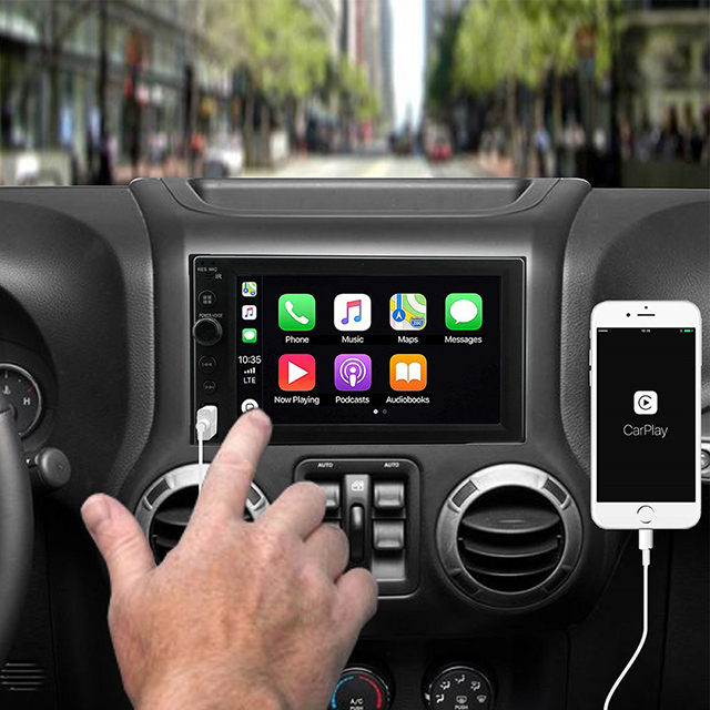 Zonteck 6.2" ZK-6200U Universal Multimedia MP5 Player Stereo CarPlay Android AUTO Linux system