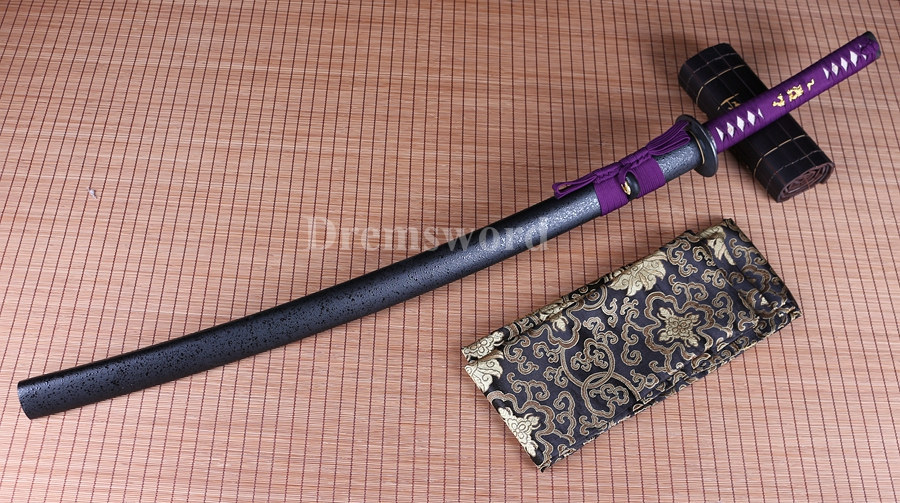 hand forged high carbon steel blade real japanese samurai Katana sword sharp