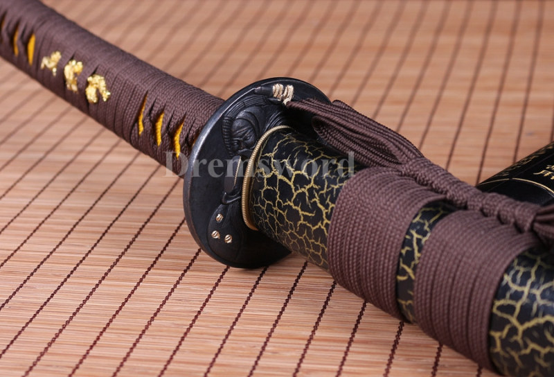 handmade  japanese samurai Katana sword 1060 high carbon steel full tang sharpened