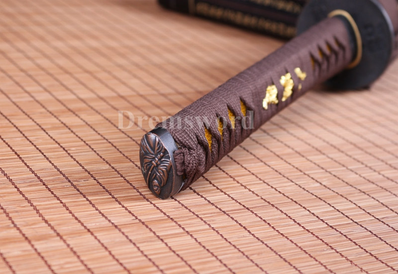 handmade  japanese samurai Katana sword 1060 high carbon steel full tang sharpened