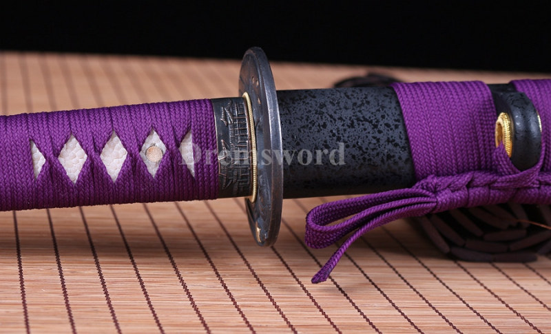 hand forged high carbon steel blade real japanese samurai Katana sword sharp