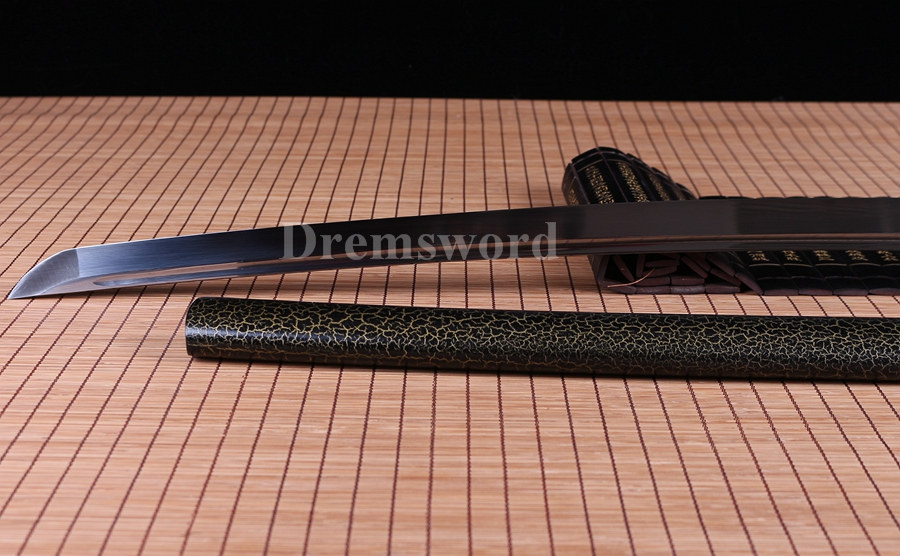 handmade  japanese samurai Katana sword 1060 high carbon steel full tang sharpened