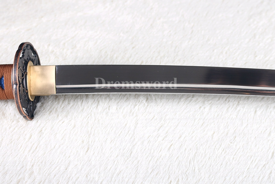 handmade high carbon steel Japanese Samurai Sword katana full tang sharp edge.