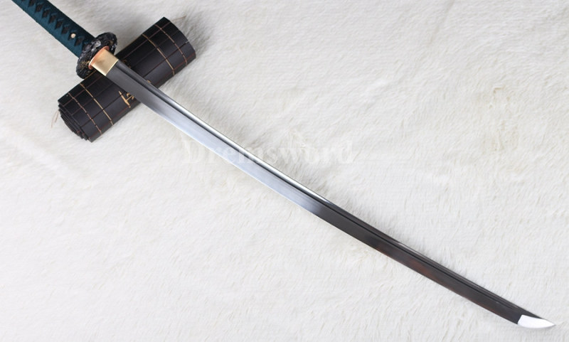 Handmade water quenching High carbon steel Japanese Katana sword full tang sharp.
